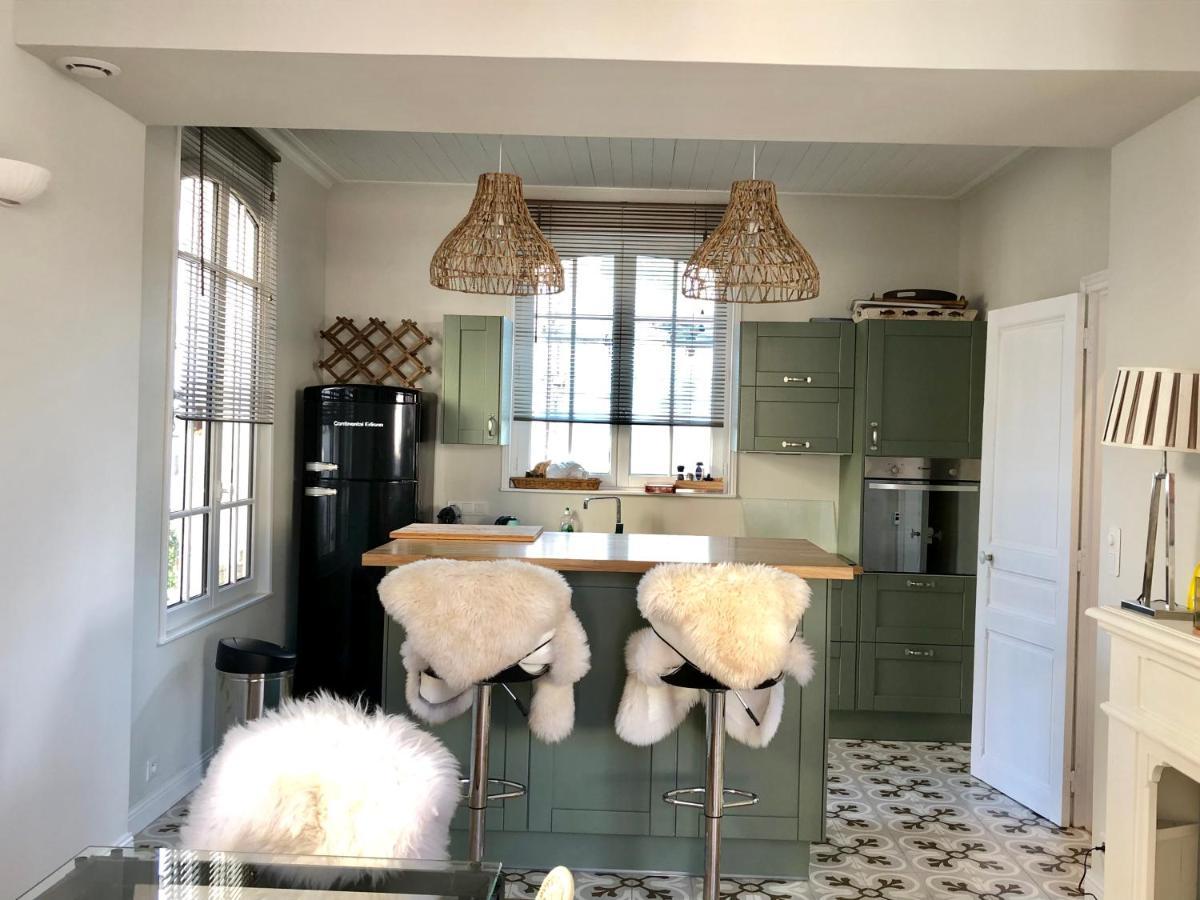Historic "Touquettoise" Villa, Located In Heart Of The Village, 100M From The Beach, With Sunny Terrace And Private Garden Le Touquet Kültér fotó